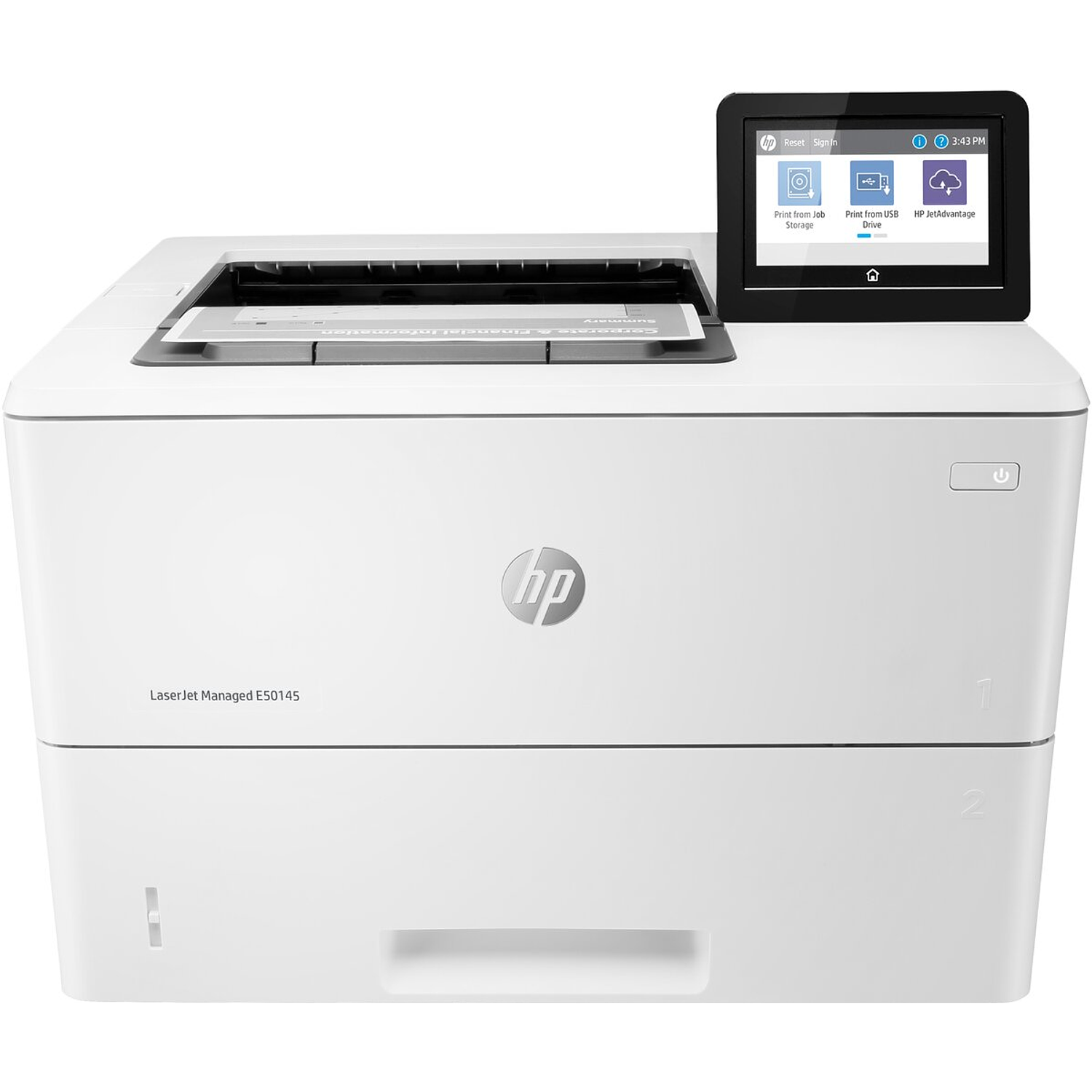 HP E50145dn, Impresora Laserjet Managed, Impresora Blanco y Negro, 45ppm 1