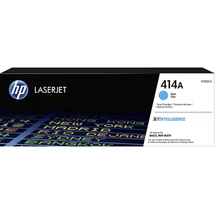 HP 414A Toner Láser Cian Original Rendimiento 2100 Paginas