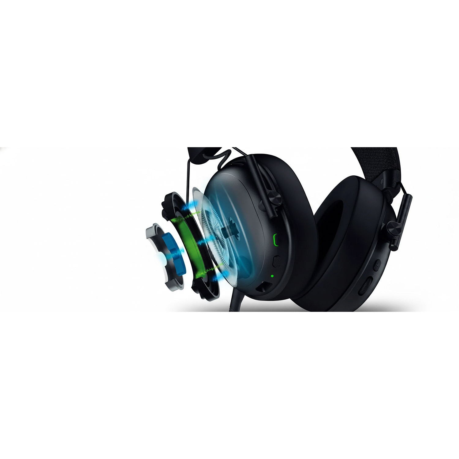 Razer BlackShark V2 X, Audífonos Gamer On-Ear, PS5, 3.5 mm, Negro  3