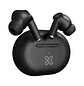 Klip Xtreme KTE-015BK Buds-Fi TWS Audífonos Inalámbricos, Bluetooth 5.4, Micrófono ENC, 13mm, 17H de Autonomía, IPX4, Toque Inteligente, Compatible Siri y Google, Negro - Miniatura 3