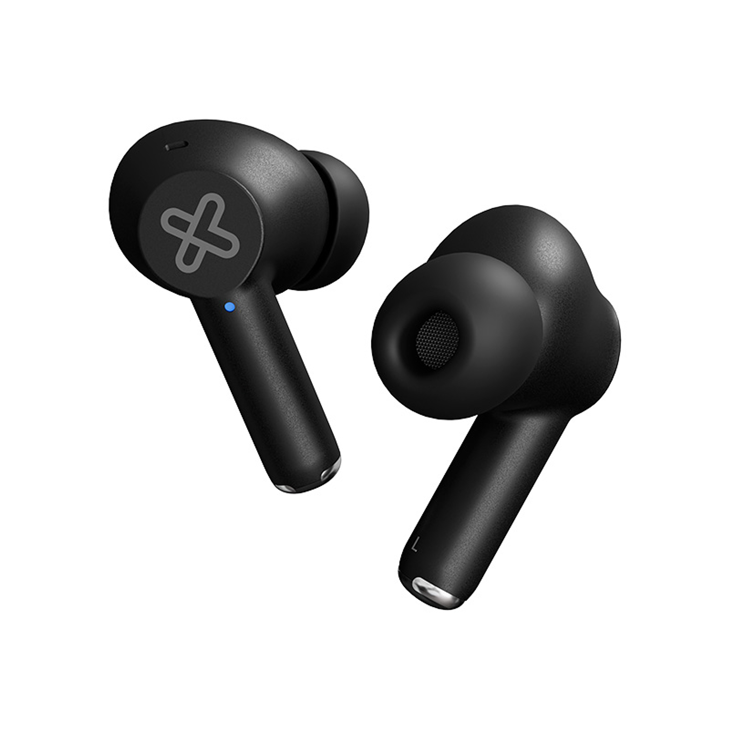 Klip Xtreme KTE-015BK Buds-Fi TWS Audífonos Inalámbricos, Bluetooth 5.4, Micrófono ENC, 13mm, 17H de Autonomía, IPX4, Toque Inteligente, Compatible Siri y Google, Negro 5