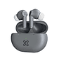 Klip Xtreme KTE-015BK Buds-Fi TWS Audífonos Inalámbricos, Bluetooth 5.4, Micrófono ENC, 13mm, 17H de Autonomía, IPX4, Toque Inteligente, Compatible Siri y Google, Gris - Miniatura 1