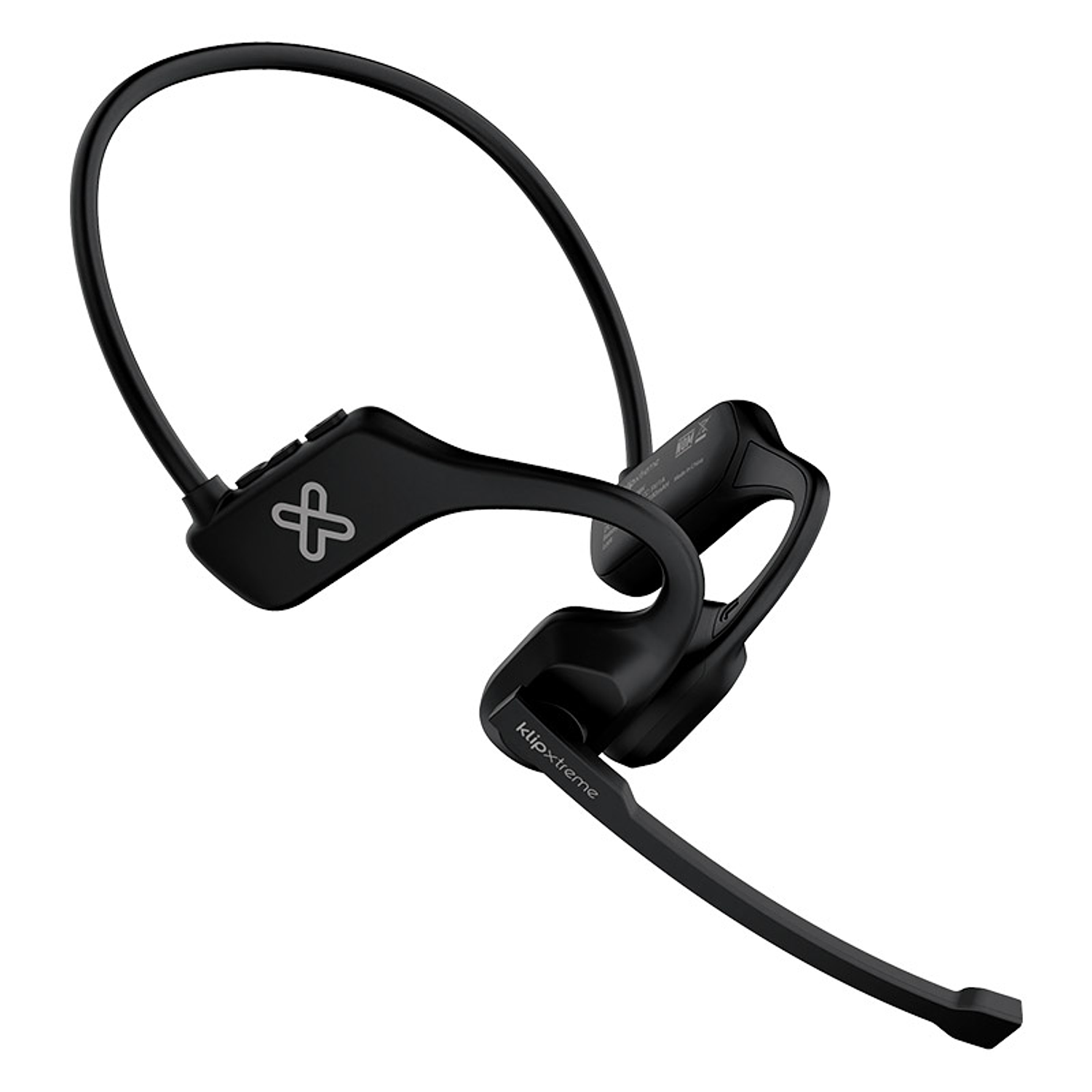 Klip Xtreme KOE-750BK OpenAir COM Audífonos Inalámbricos Open-Ear con Micrófono Boom, Bluetooth 5.3, IPX5, Batería 10H, Carga Magnética, Siri/Google Assistant 1