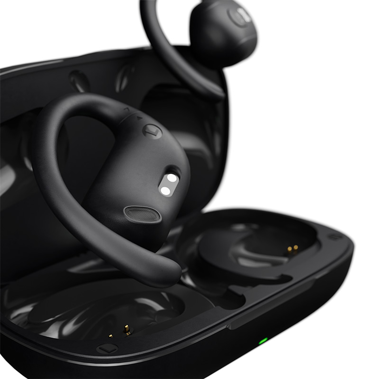 Klip Xtreme KOE-250BK OpenBuds TWS Audífonos Inalámbricos de Oído Abierto, Bluetooth 5.3, Micrófono ENC, Resistente al Agua IPX5, Hasta 20h de Batería 2