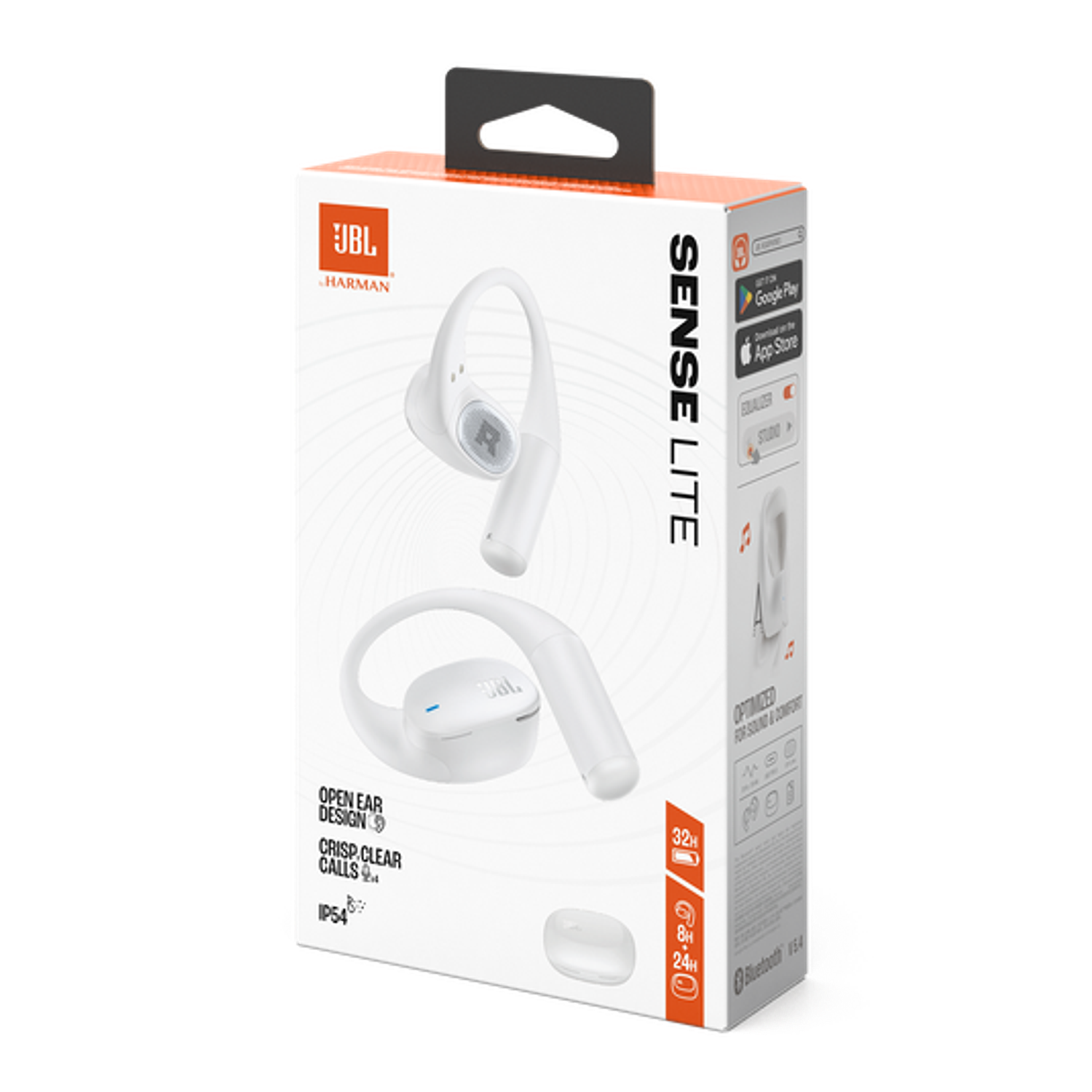 JBL Sense Lite Audifonos Bluetooth 5.4, Open Ear, IP54, True Wireless, Blanco 6