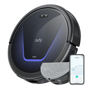 Eufy RoboVac G50 Hybrid Robot Aspiradora, Fregado, 4000Pa, Bluetooth