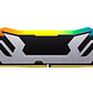 Kingston Renegade Memoria RAM DDR5, 48GB (2x24GB), 8400MT/s, CL40, DIMM, Silver/Black, RGB, CUDIMM, XMP - Miniatura 5