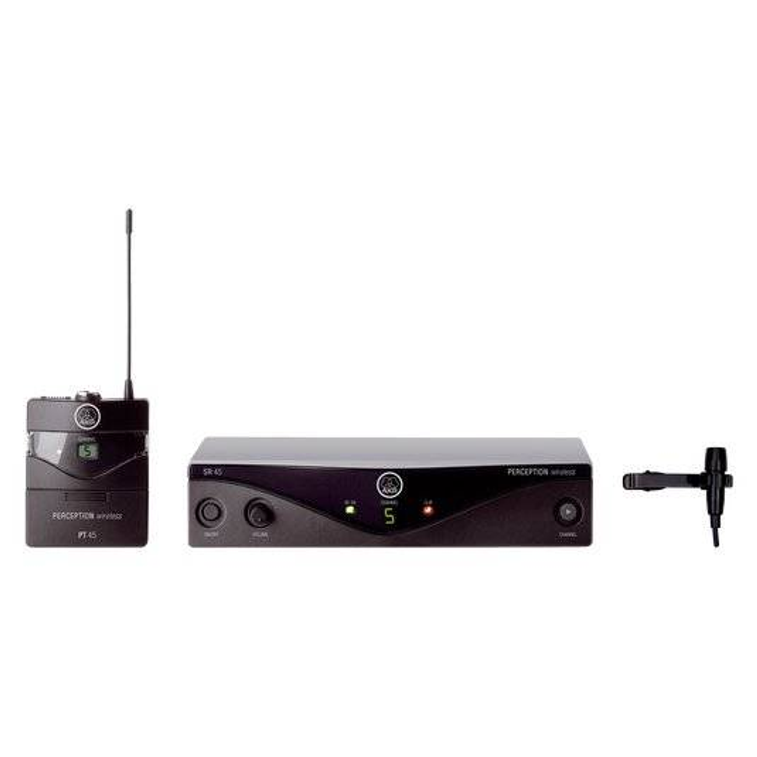 AKG PERCEP WL 45 PRES BDA Perception Wireless 45 Presenter Set BDA, Micrófono Inalámbrico Profesional, Sistema Vocal UHF, Kit Presentaciones y Conferencias