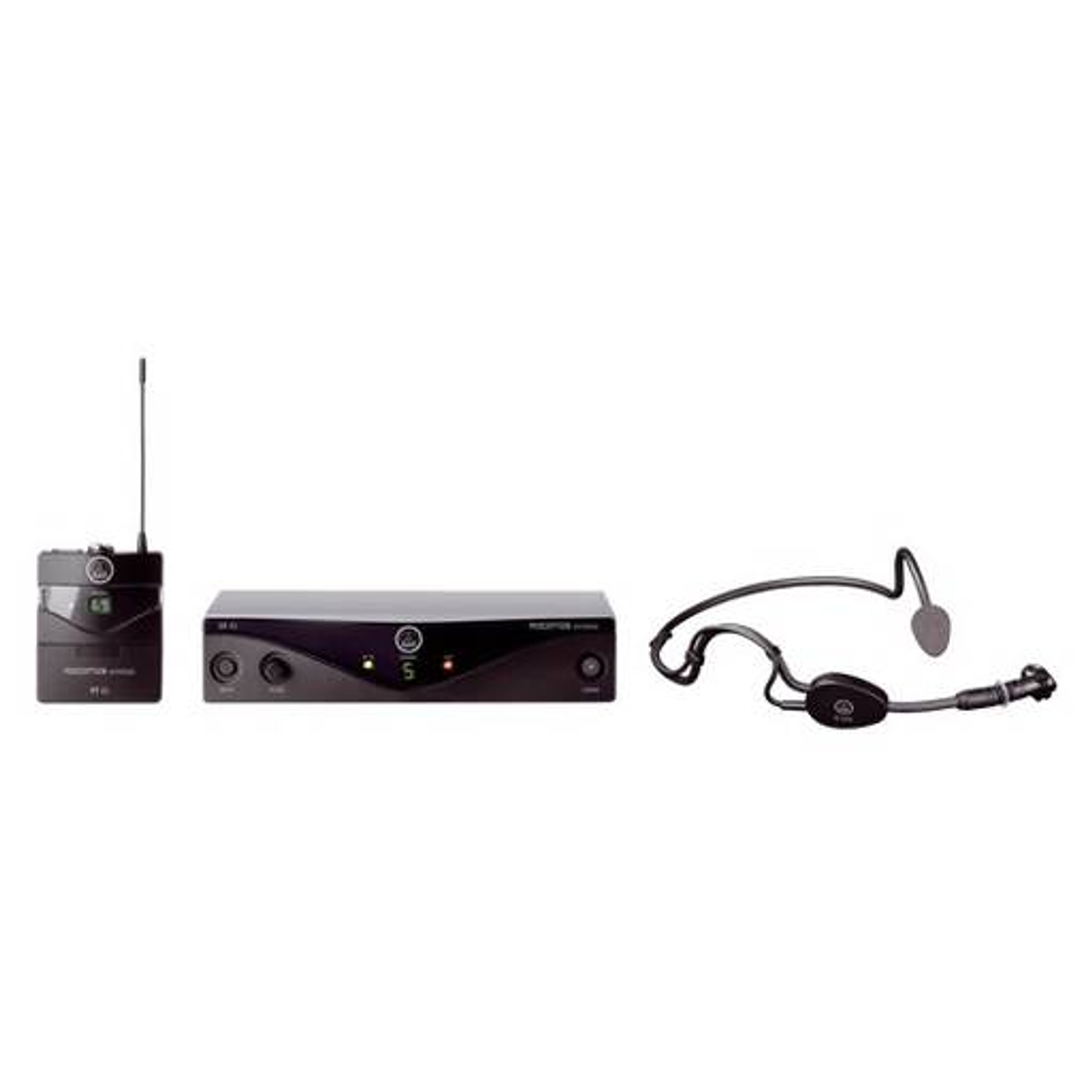 AKG PERCEP WL 45 SP BDA Perception Wireless 45 Sports Set BDA, Micrófono Inalámbrico Deportivo, Sistema UHF Profesional, Micrófono Lavalier y Headset