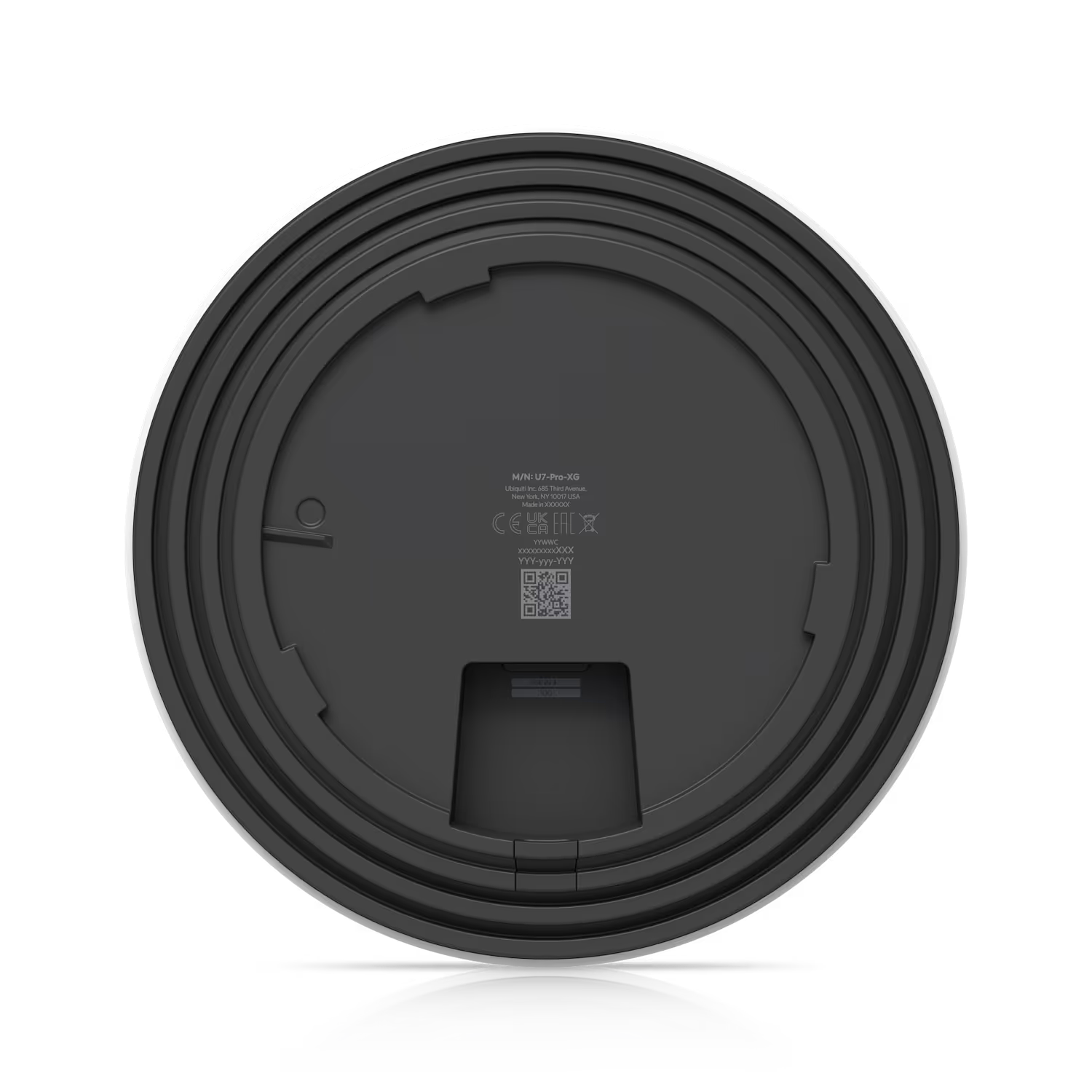 Ubiquiti U7-Pro-XG Punto de Acceso WiFi 7 de Techo, 10 GbE, 6 Flujos Espaciales, Alta Velocidad, Montaje en Pared o Techo, Cobertura 140 m², PoE+, MIMO 2x2, Gestión UniFi 6