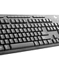 Xtech XTK-130E Teclado USB Inglés, 104 Teclas, Multimedia, Negro - Miniatura 3