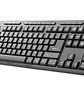 Xtech XTK-130E Teclado USB Inglés, 104 Teclas, Multimedia, Negro - Miniatura 2