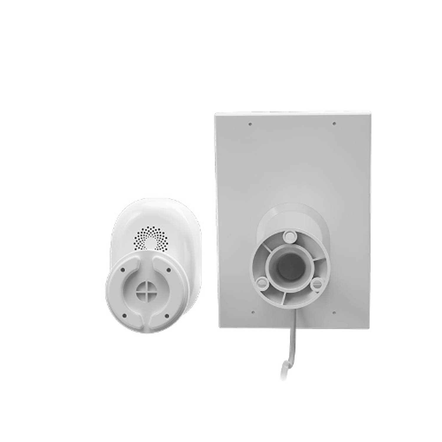 Nexxt Solutions NHC-OF20S Cámara con Panel Solar Wi-Fi, Seguridad Inteligente 2K, Interior y Exterior, Vigilancia 24/7, Energía Solar, IP65, MicroSD, Comunicación Bidireccional, Sirena Integrada 4