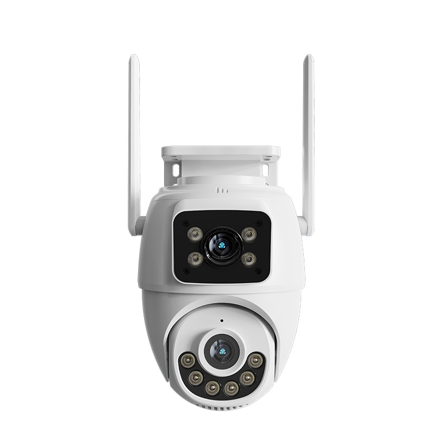 Nexxt Solutions PTZ NHC-OP30DL Cámara Inteligente Wi-Fi, de Doble Lente para Exteriores, Seguridad Avanzada 24/7 1