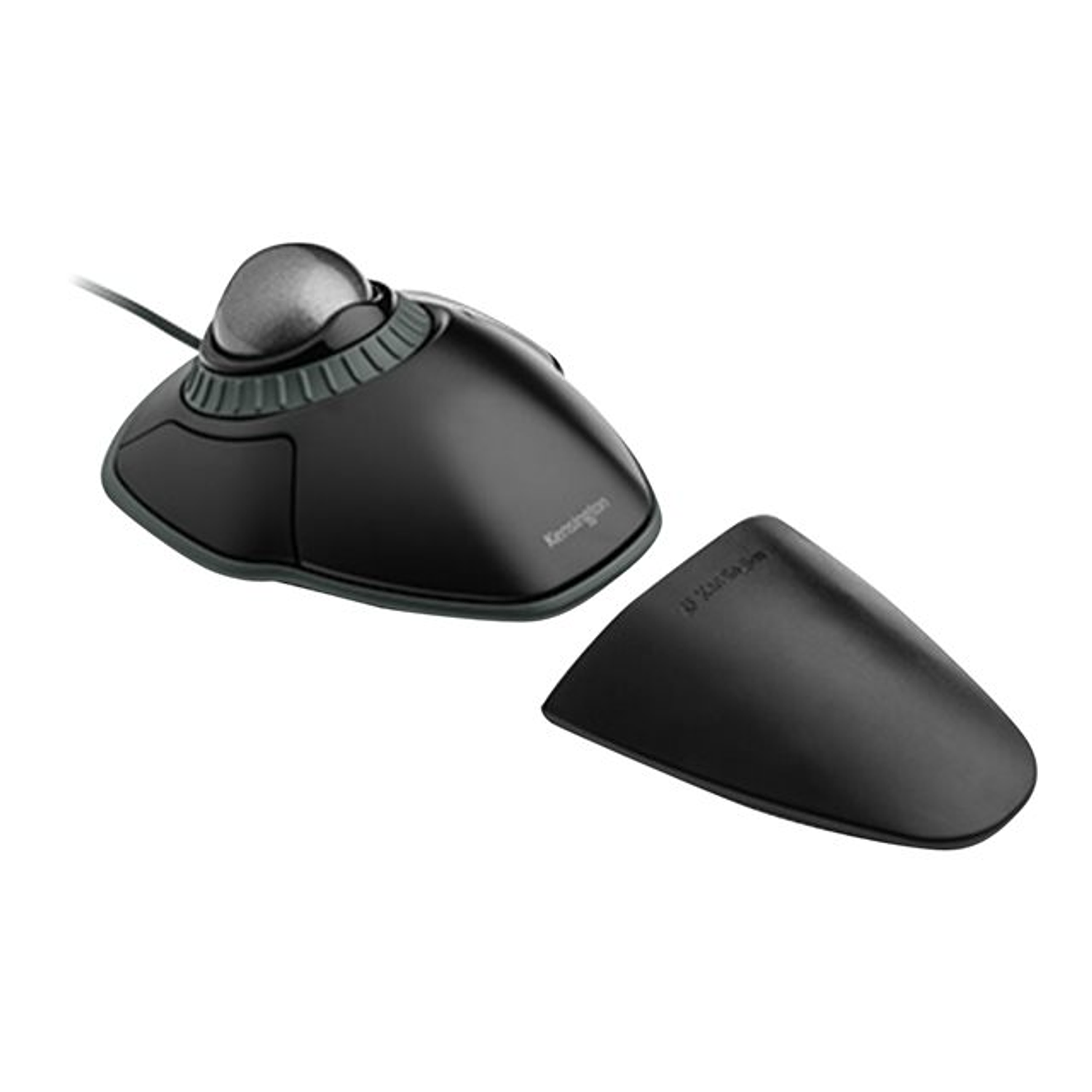 Kensington Orbit with Scroll Ring Mouse con Trackball Óptico, Cable USB, Ergonómico, Ambidiestro, Gris Espacial 2