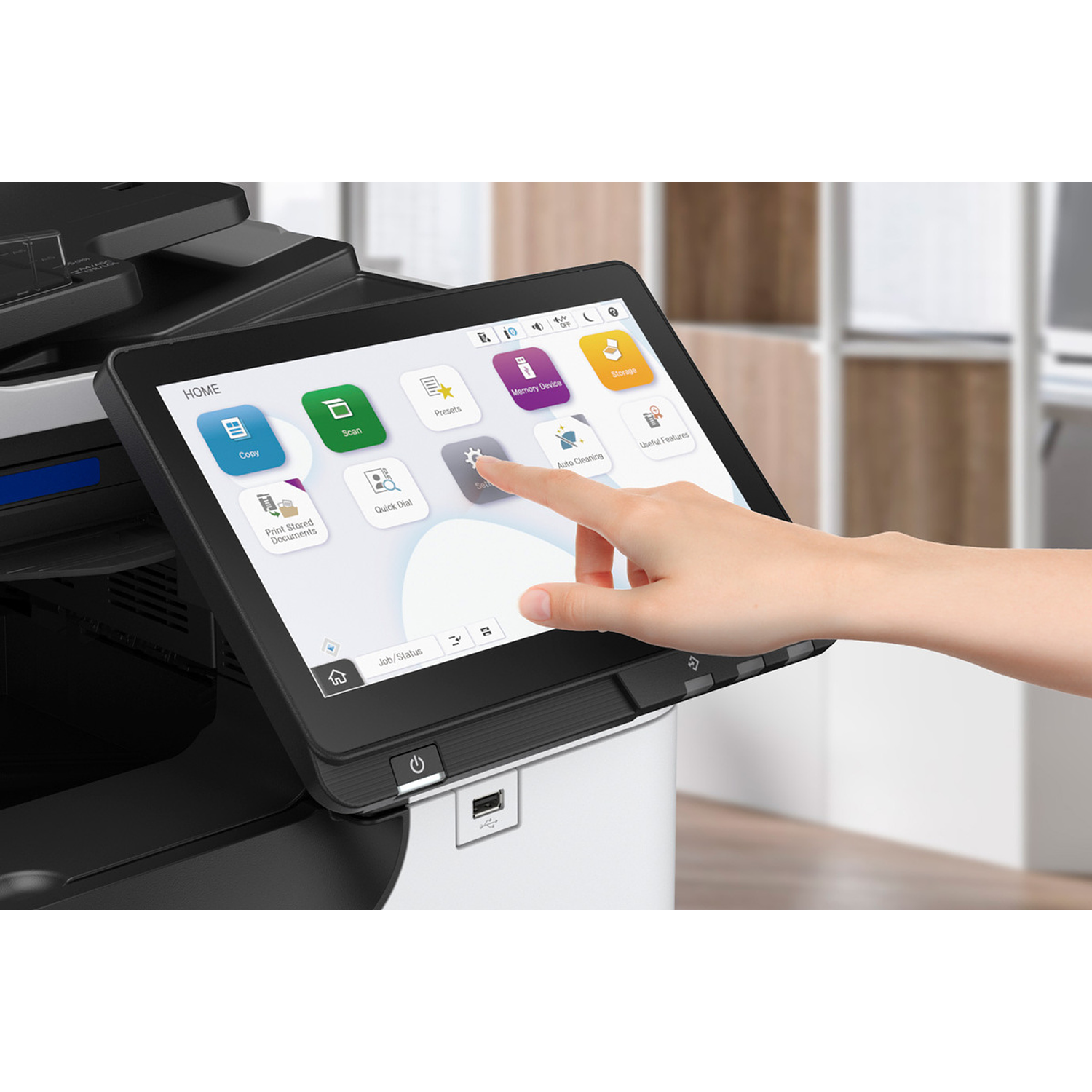 Epson AM-C400 Impresora Multifuncional MFP A4 Color, Dúplex, Fax, ADF, 40 ppm, USB/Ethernet 12