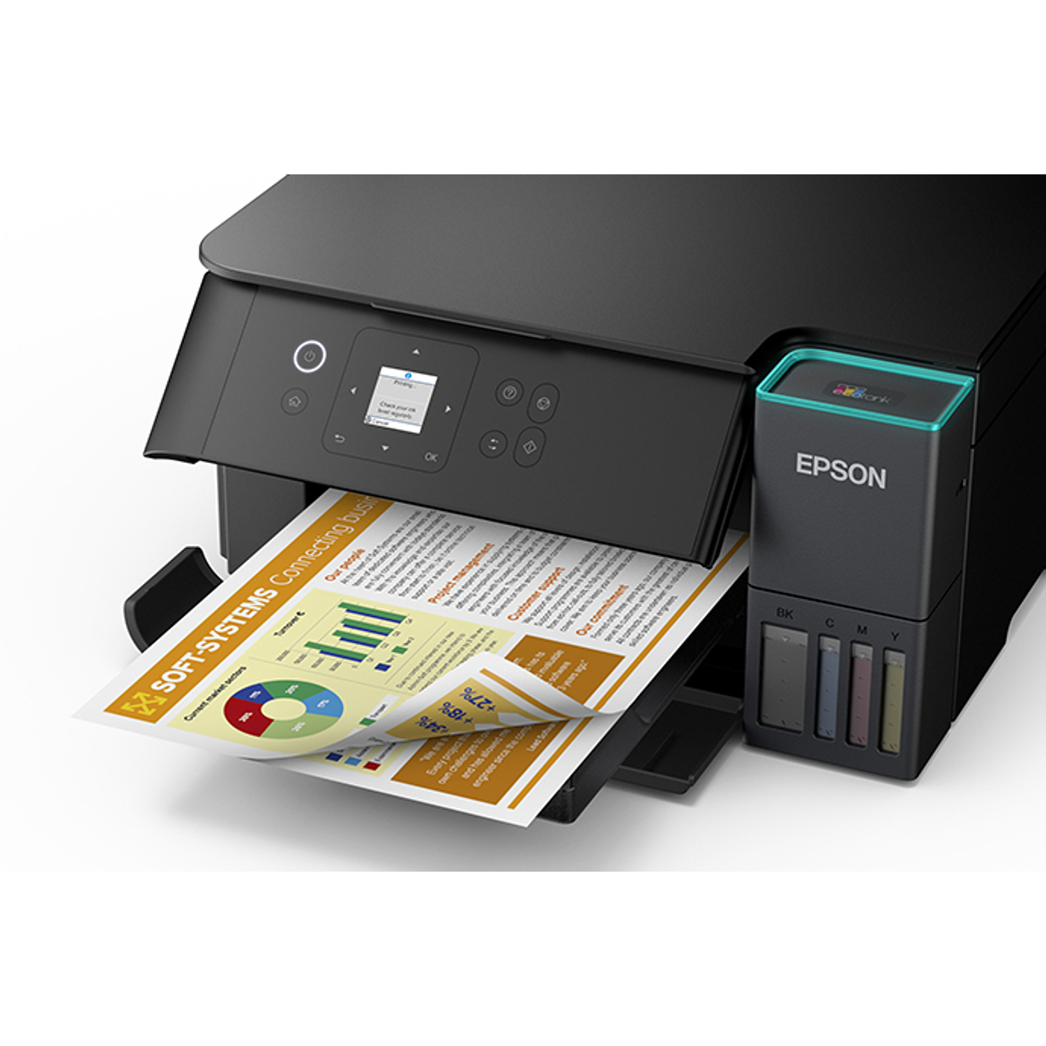 Epson EcoTank L4360 Impresora Multifuncional Color Wi-Fi, Escáner, Copiadora, Dúplex Automática, Tanque de Tinta Recargable, Oficina y Emprendedores 10