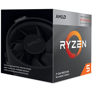 AMD - Ryzen 5 3400G - 4 Core 4.2GHz w/Radeon Graphic