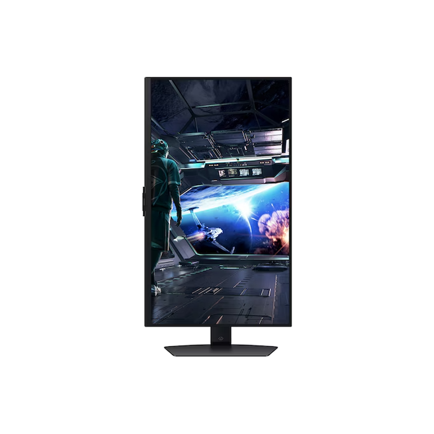 Samsung Odyssey G7 G70D Monitor Gamer 27'' 4K UHD, 144Hz Fast IPS, 1ms, HDR10+, Gaming Hub, Color Negro 4