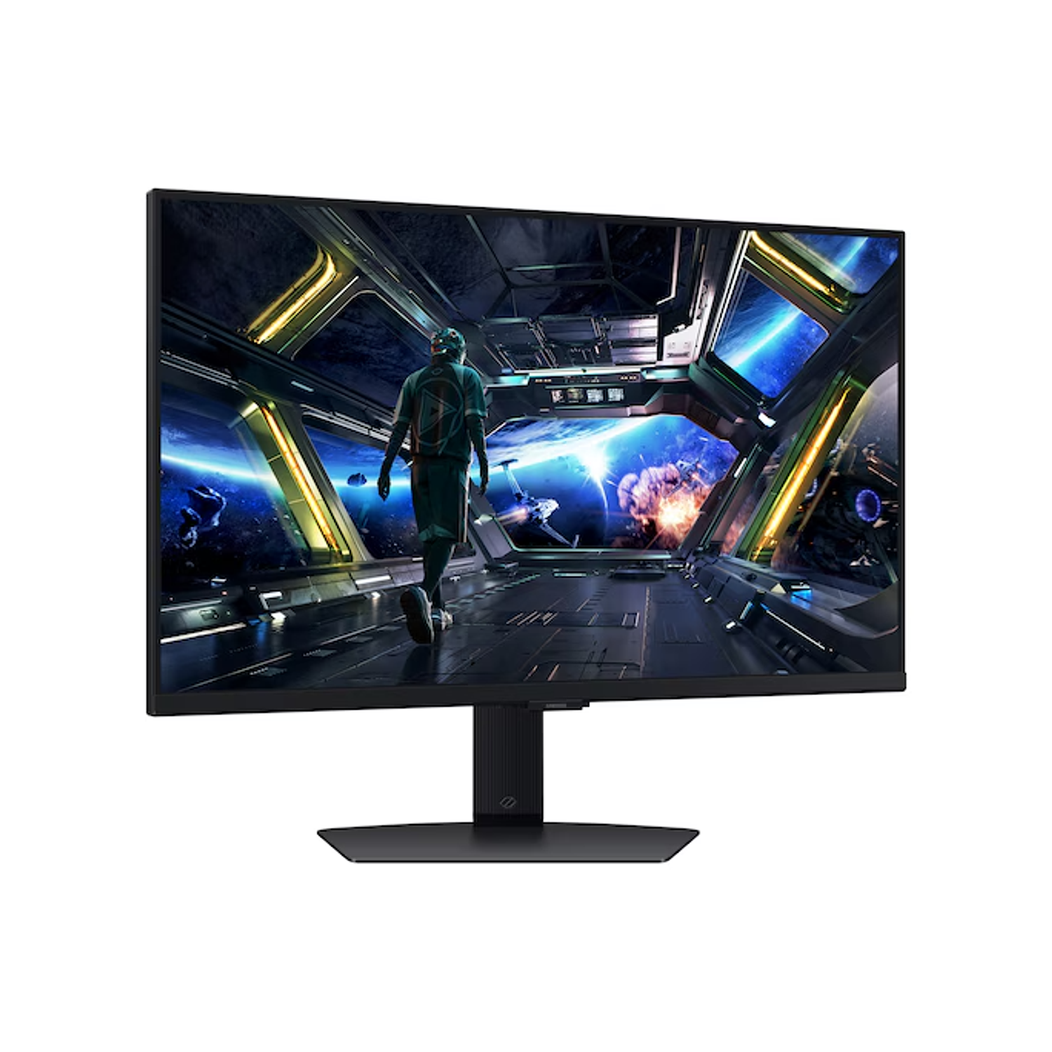Samsung Odyssey G7 G70D Monitor Gamer 27'' 4K UHD, 144Hz Fast IPS, 1ms, HDR10+, Gaming Hub, Color Negro 2