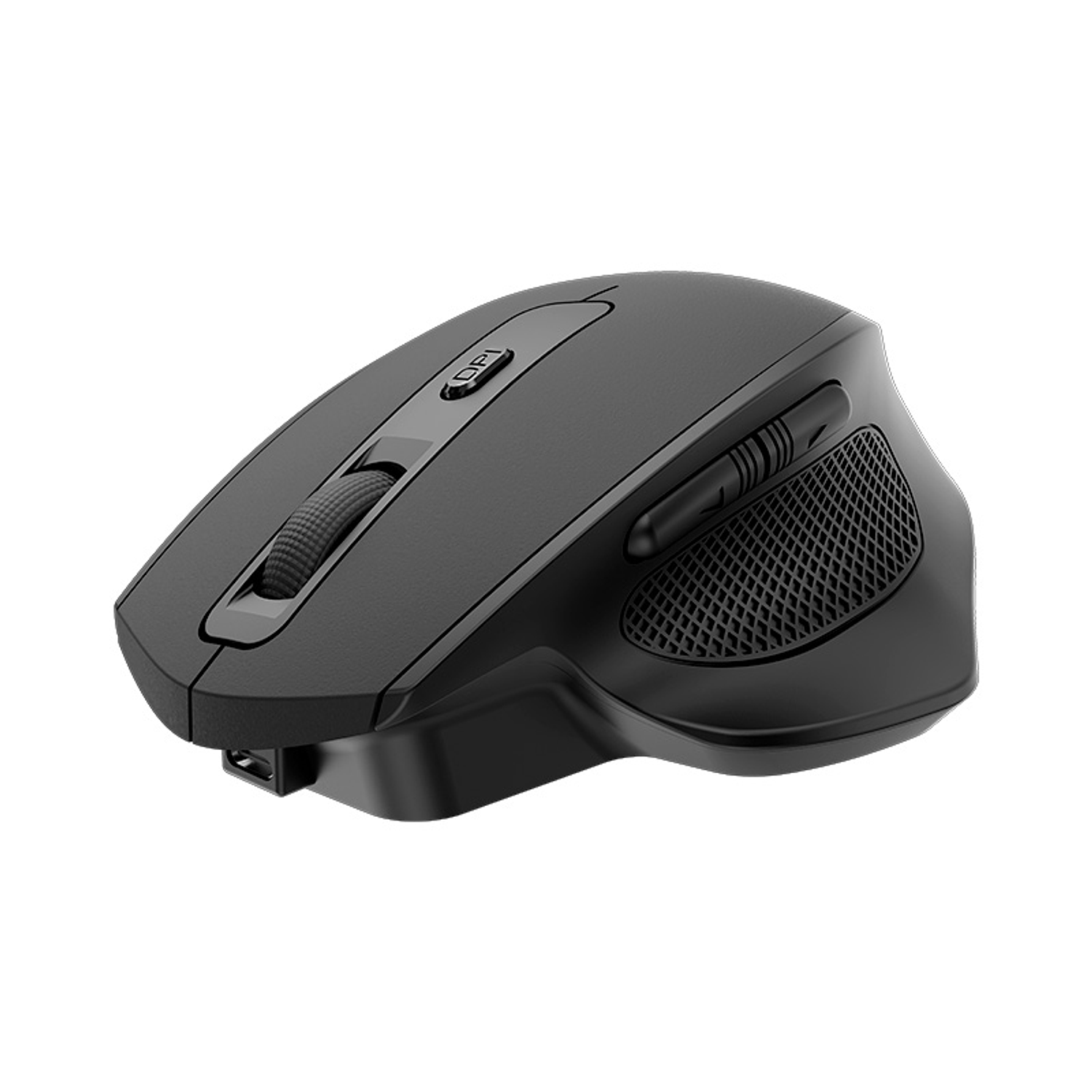 Klip Xtreme ErgoLast KMW-760 Mouse Inalámbrico, 2.4 GHz, Bateria Recargable, 6 Botones, Negro 1