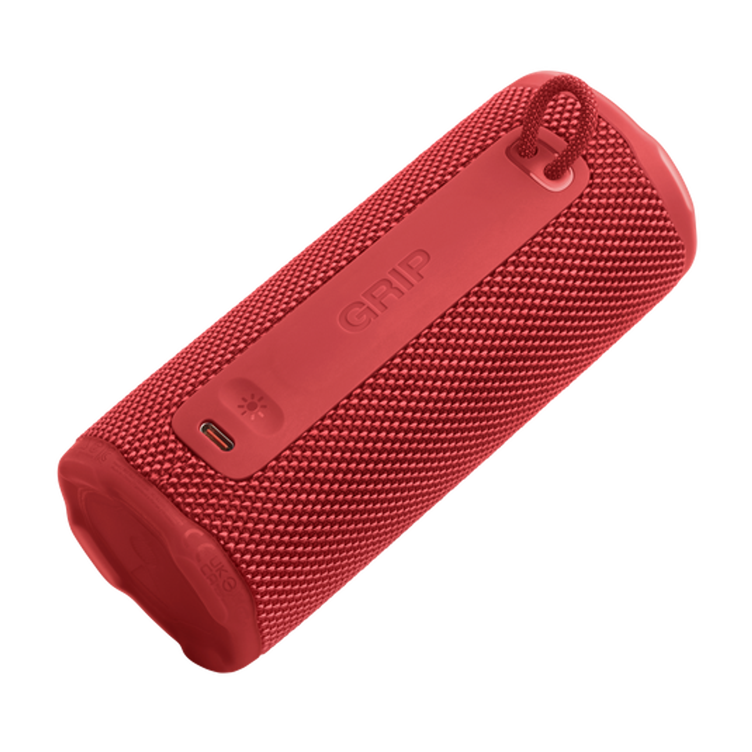 JBL Grip Parlante Bluetooth Portátil, IP68, 14 Horas de Reproducción, Auracast, Rojo 4
