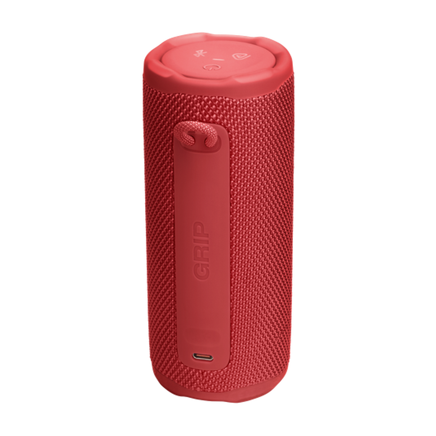 JBL Grip Parlante Bluetooth Portátil, IP68, 14 Horas de Reproducción, Auracast, Rojo 5