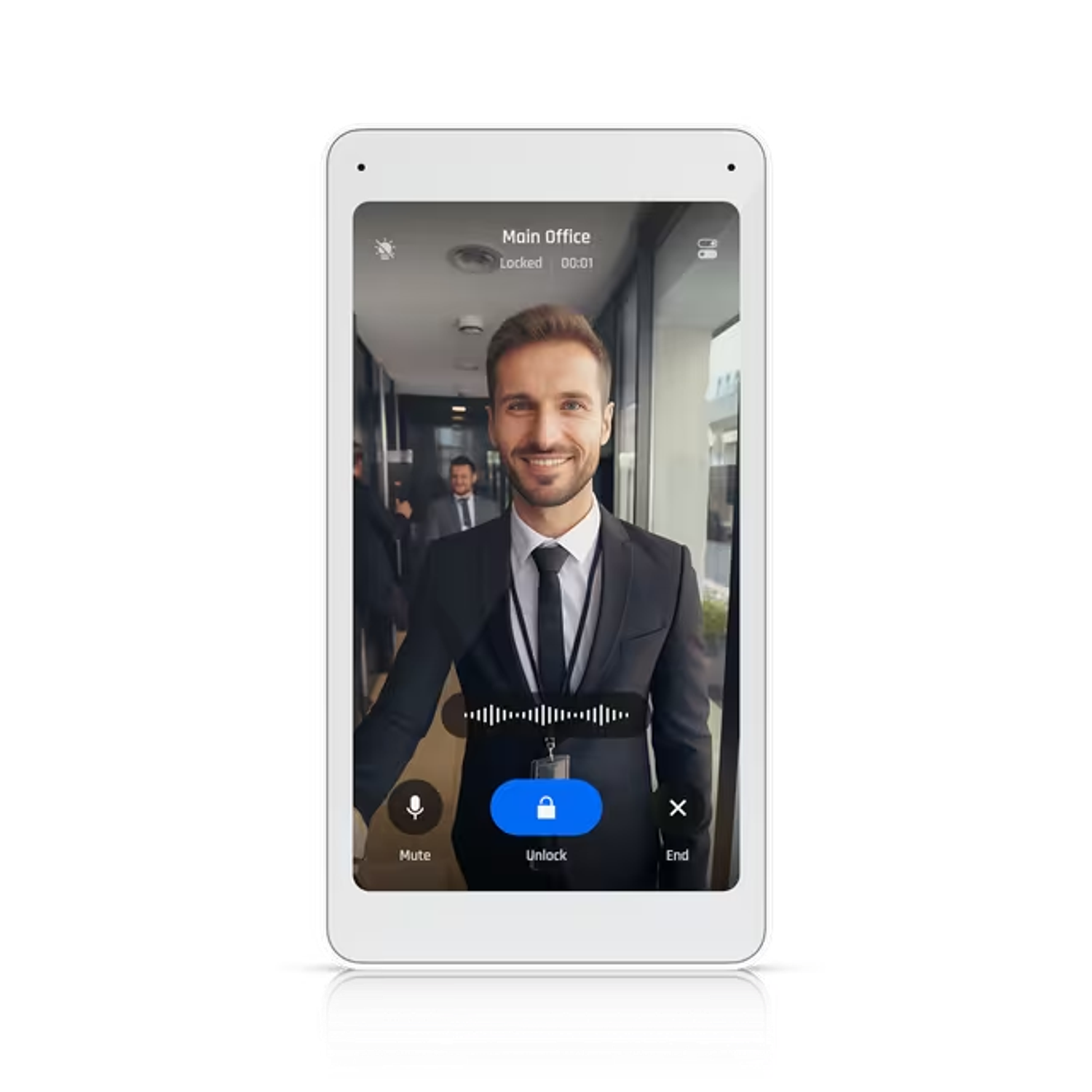 Ubiquiti UA-Intercom-Viewer, Control de Acceso con Pantalla, Funciona con Intercom y Reader Pro para Detección de Visitantes 1