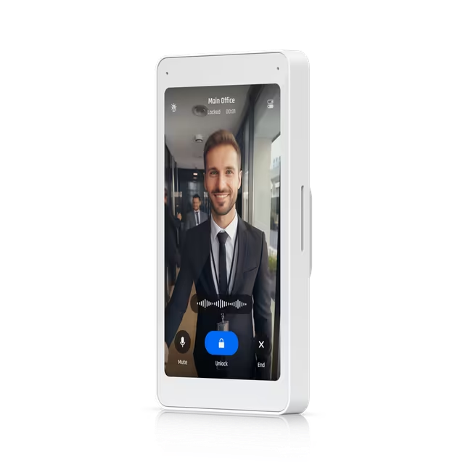 Ubiquiti UA-Intercom-Viewer, Control de Acceso con Pantalla, Funciona con Intercom y Reader Pro para Detección de Visitantes 2