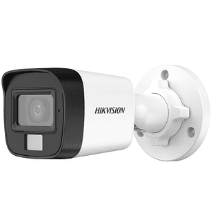 Hikvision DS-2CE16D0T-LPFS Cámara Minibala 2MP, Luz IR, Audio, IP67