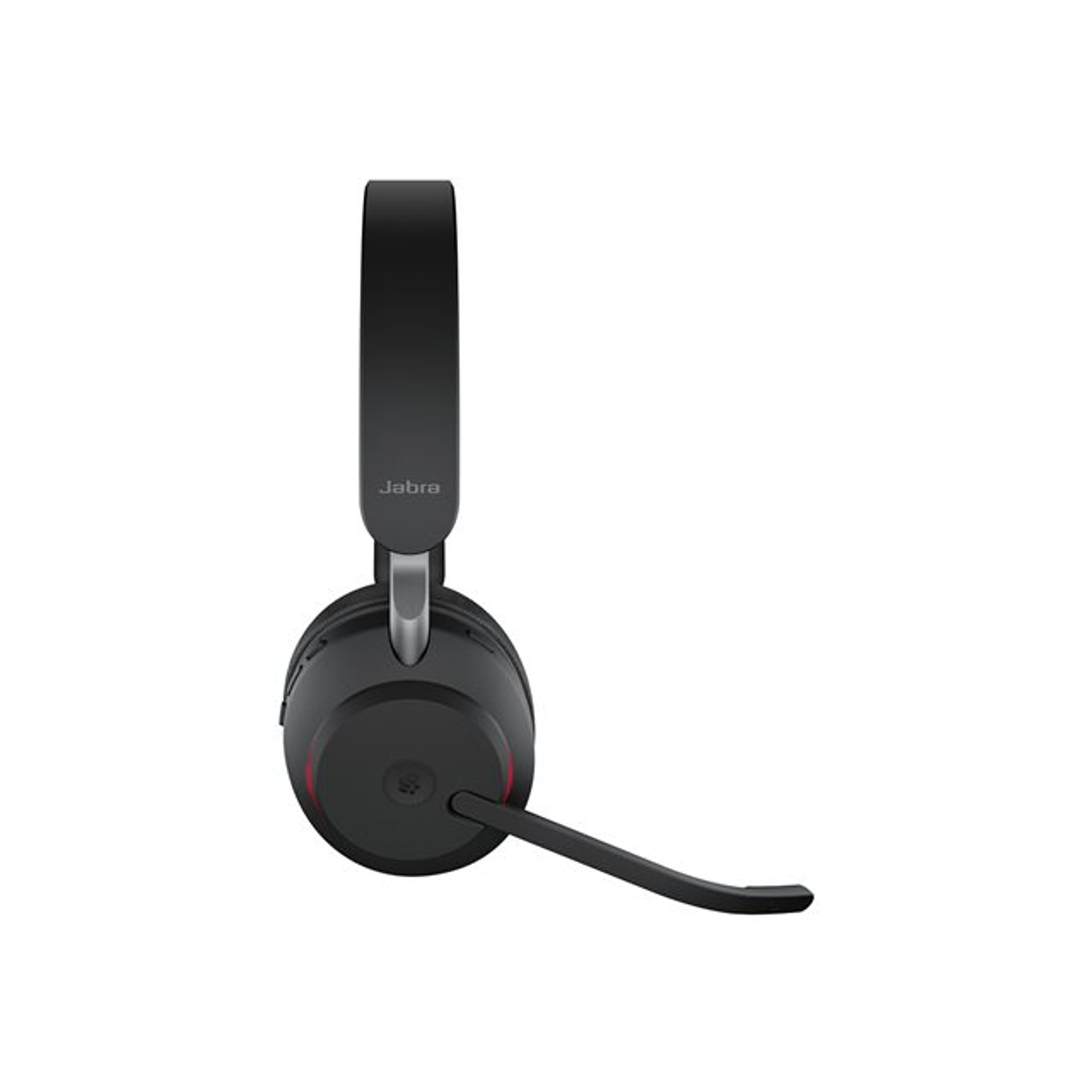 Jabra Evolve2 65 MS Stereo Audifonos Bluetooth Inalámbricos, con Micrófono, Cancelación de Ruido Pasiva, Conexión USB-C, Certificados para Microsoft Teams, Negro 4