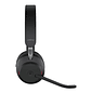 Jabra Evolve2 65 MS Stereo Audifonos Bluetooth Inalámbricos, con Micrófono, Cancelación de Ruido Pasiva, Conexión USB-C, Certificados para Microsoft Teams, Negro - Miniatura 4