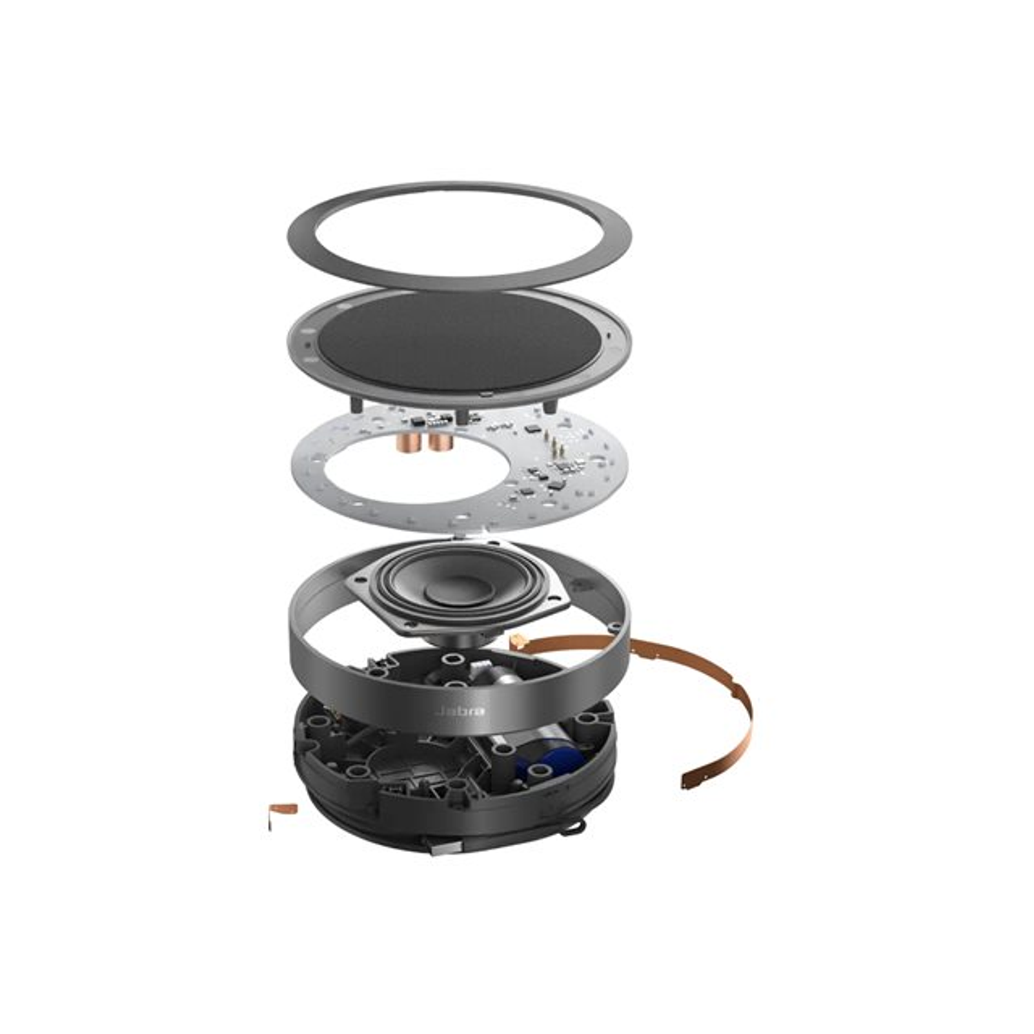 Jabra Speak2 75 MS Altavoz Portátil Bluetooth Profesional, Manos Libres, USB-C, USB-A, Microsoft Teams, Audio de Banda Superancha, Micrófonos Beamforming, Dúplex Completo 4