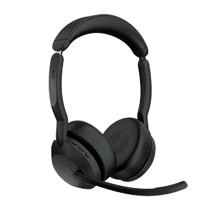 Jabra Evolve2 55 MS Stereo Audifonos Inalambricos Bluetooth, ANC, USB-C, Oficina