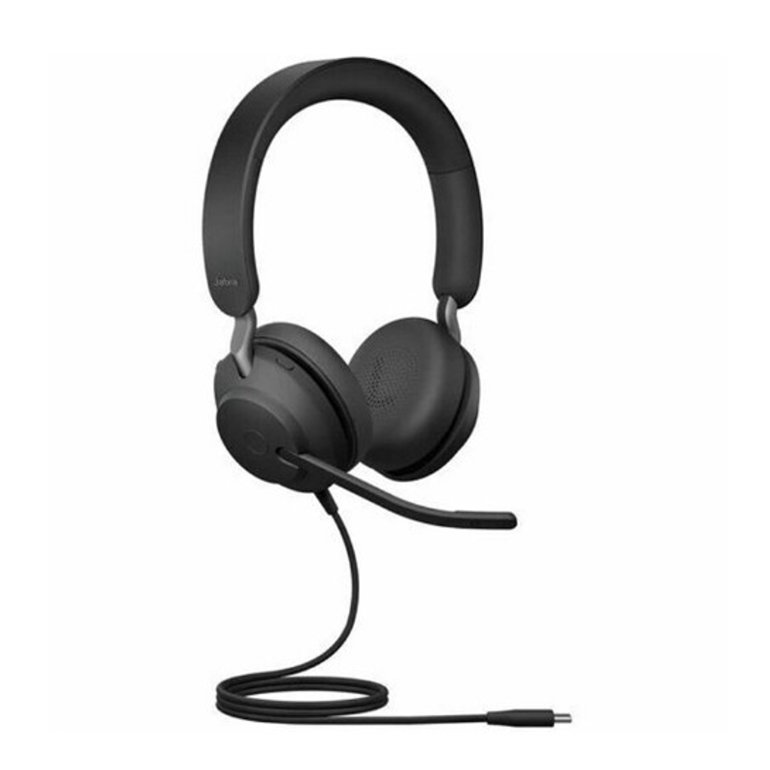 Jabra Evolve2 40 SE Auriculares USB-C Stereo, Certificado Microsoft Teams, Diadema Oficina, Cancelación de Ruido, Profesional, Confort, Llamadas, Work From Home