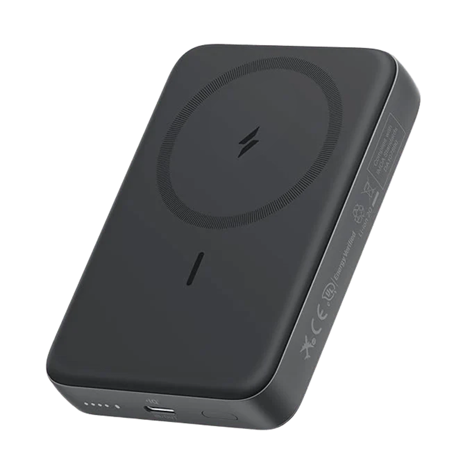 Anker A1684H11, Batería Portátil, 10000mAh, 30W, USB-C, Carga Rápida,Carga Segura, Smartphone, Tablets, Compatible iPhone, Android, Negro 