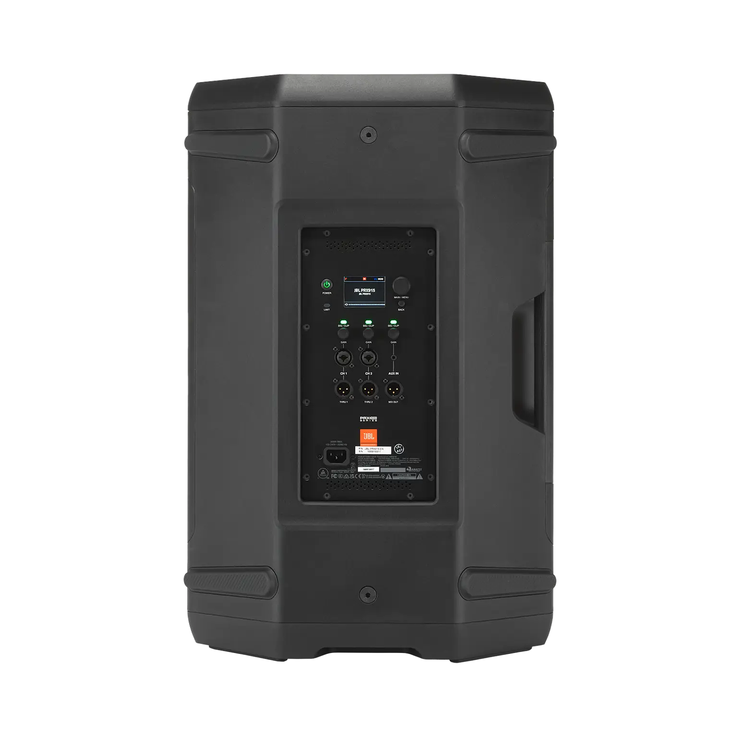 JBL Pro JBL-PRX915-EKD Parlante PA Profesional Amplificado de Dos Vías y 15 Pulgadas 7