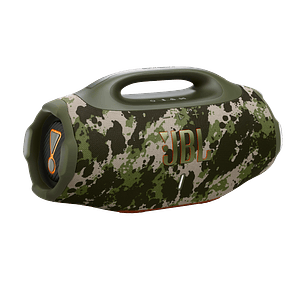JBL Boombox 4 Parlante Portátil, IP68, Doble Bass Boost y 34 Horas de Batería, Camuflaje