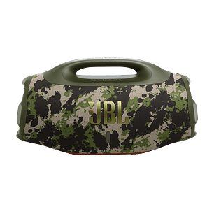 JBL Boombox 4 Parlante Portátil, IP68, Doble Bass Boost y 34 Horas de Batería, Camuflaje