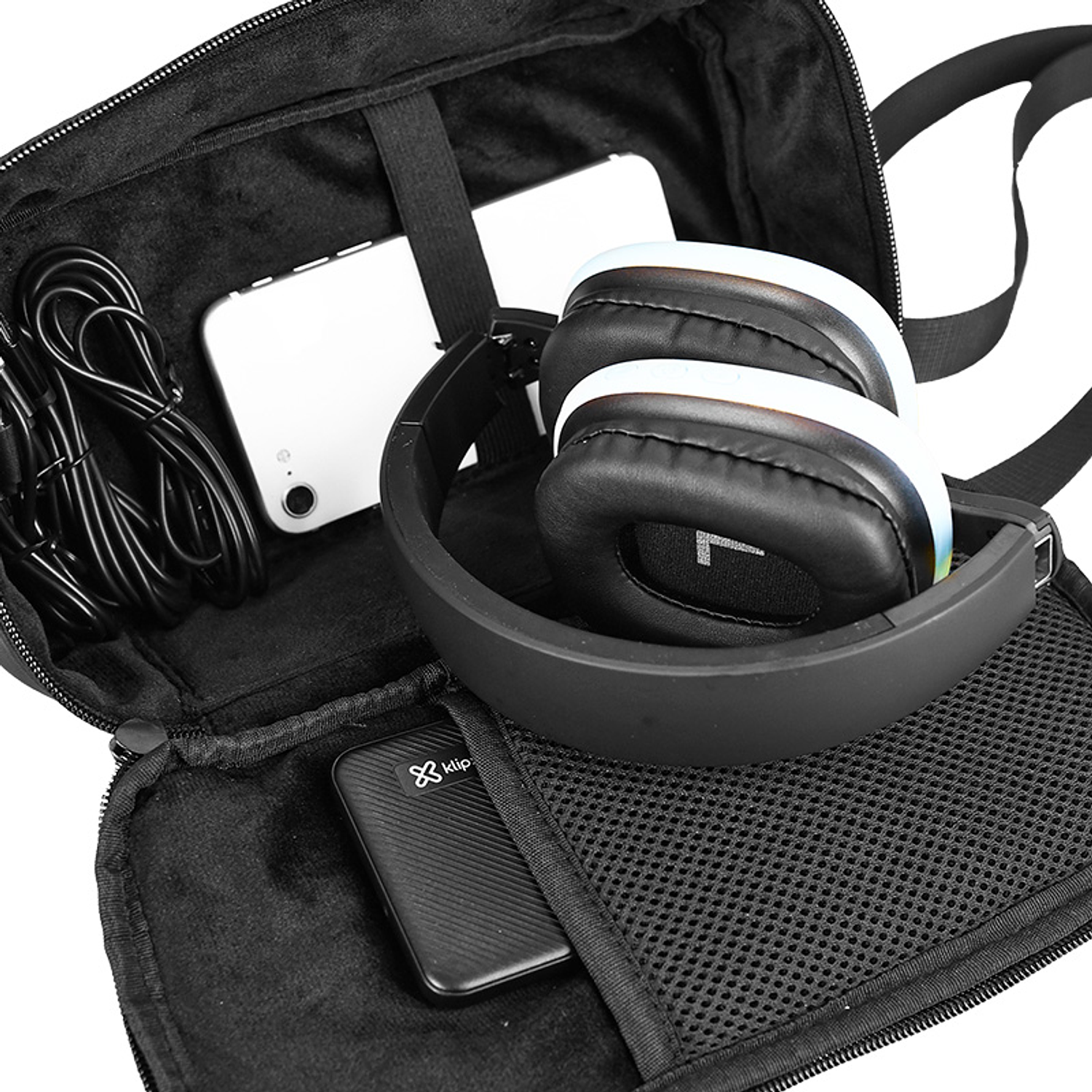 Klip Xtreme KTO-300, Estuche Organizador Técnico, Negro  3