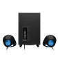 Logitech G560 Parlantes Gamer 2.1 RGB LIGHTSYNC, Bluetooth, USB, 240W, Sonido Envolvente, Negros - Miniatura 4