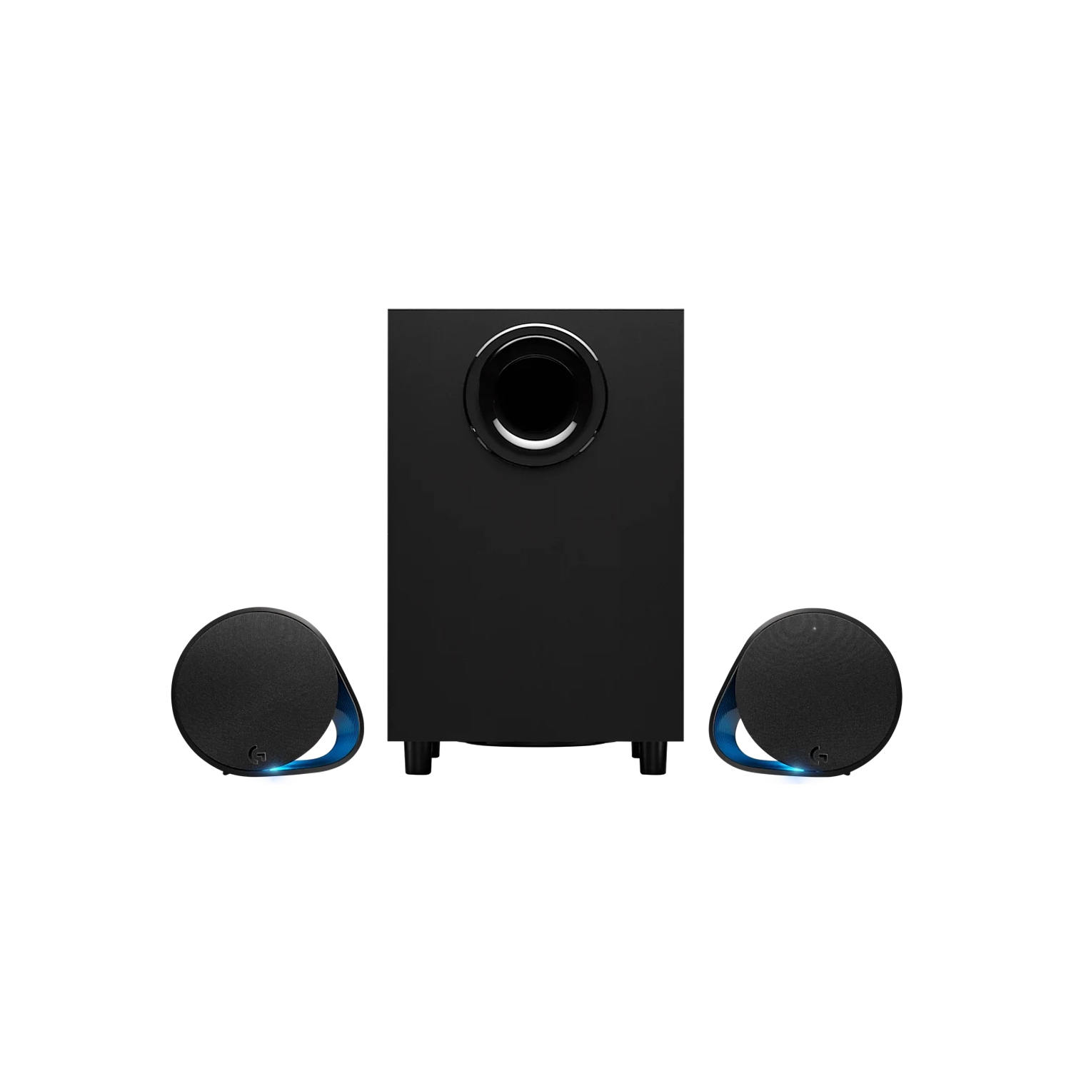 Logitech G560 Parlantes Gamer 2.1 RGB LIGHTSYNC, Bluetooth, USB, 240W, Sonido Envolvente, Negros 2