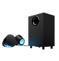 Logitech G560 Parlantes Gamer 2.1 RGB LIGHTSYNC, Bluetooth, USB, 240W, Sonido Envolvente, Negros - Miniatura 1