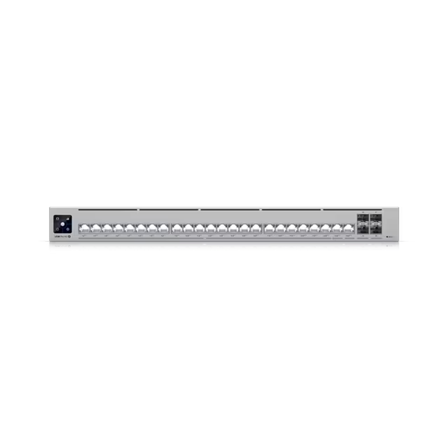 Ubiquiti USW-Pro-HD-24-PoE Switch Etherlighting L3, 2 Puertos 10 GbE PoE++, 22 Puertos 2.5 GbE PoE++, 4 Puertos 10G SFP+ 1