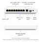 Ubiquiti USW-Flex-2.5G-8-PoE Switch de 8 Puertos 2.5 GbE, PoE+++, RJ45/SFP+ de 10 GbE - thumbnail 6