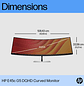 HP E45c G5 Pro Monitor Curvo 44.5