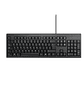 Kensington K63727ES Teclado de Tamaño Completo con Cable KB100 EQ - Miniatura 1