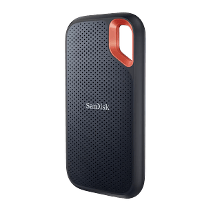 SanDisk Extreme Portable SSD 2TB, USB 3.2 Gen 2, NVMe, 1050MB/s, Resistente IP65, Compacto, USB-C