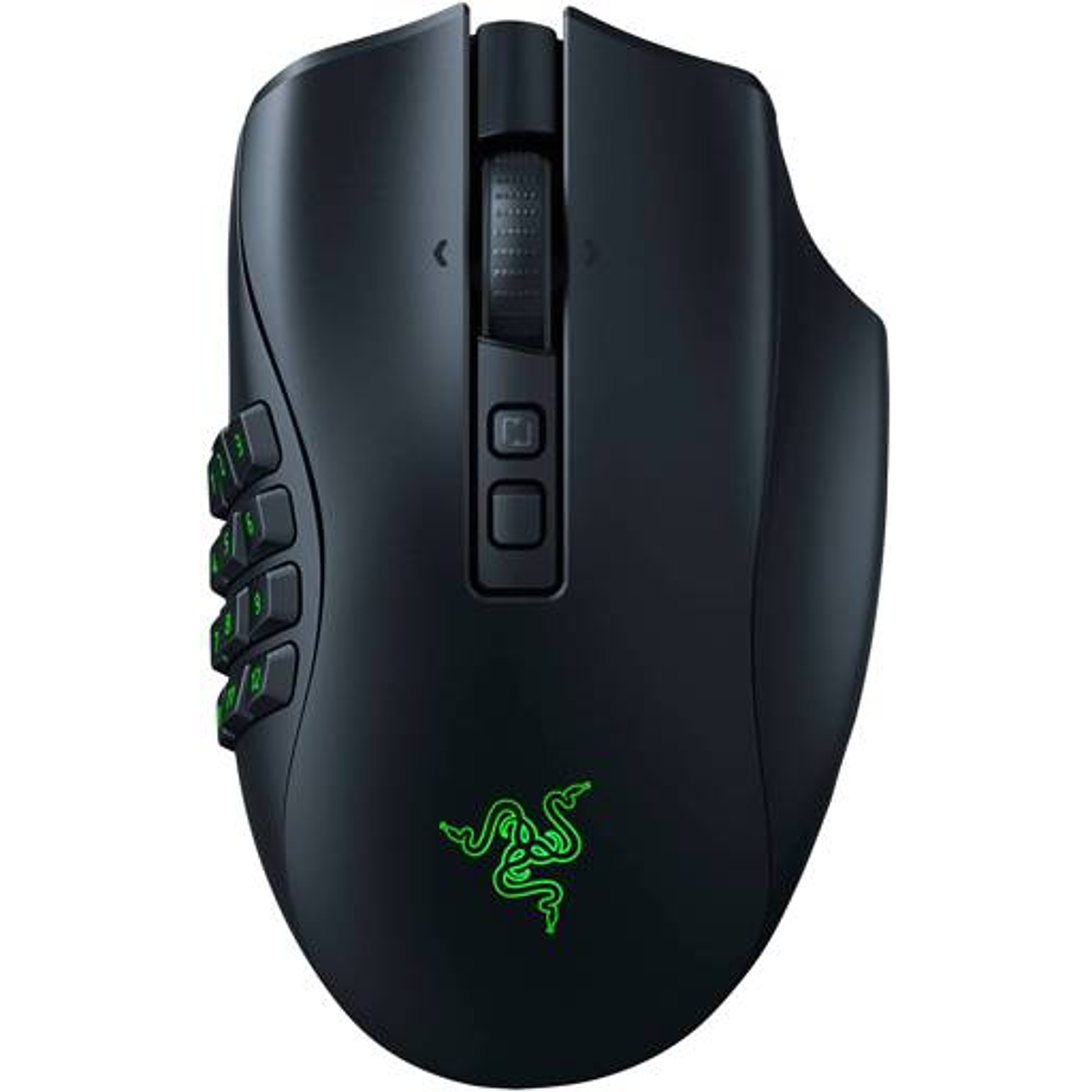 Razer Naga V2 Pro Mouse Gamer MMO, 22 Botones Programables, HyperScroll Pro, Wireless/Bluetooth/USB-C, Sensor 30K, RGB, Alta Precisión 1