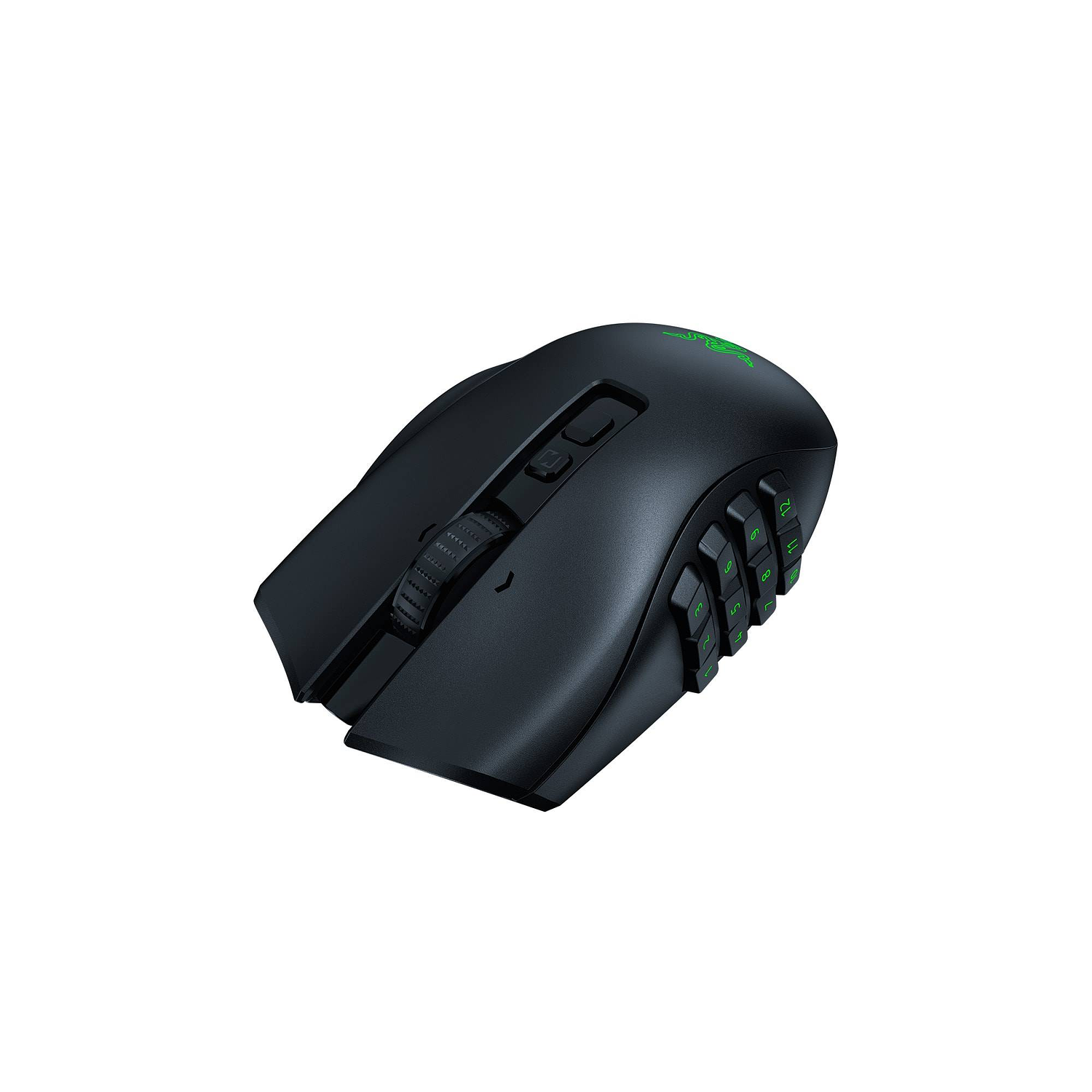 Razer Naga V2 Pro Mouse Gamer MMO, 22 Botones Programables, HyperScroll Pro, Wireless/Bluetooth/USB-C, Sensor 30K, RGB, Alta Precisión 6